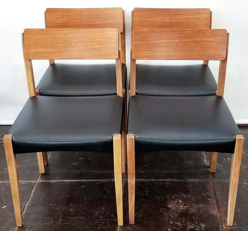 Chairs And Seating Danish Modern San, Mid Century Modern Danish Teak Dining Chairs